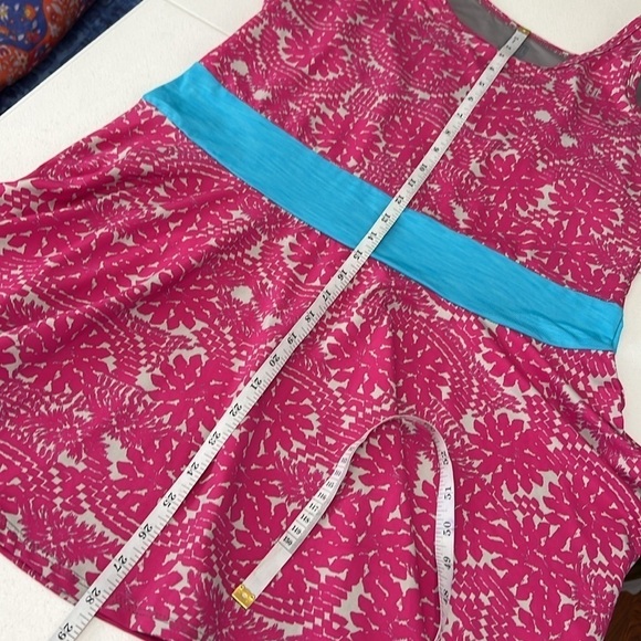 EleVen by Venus Williams, Dahlia Frontrunner Minidress Pink Sz XL - Picture 6 of 8